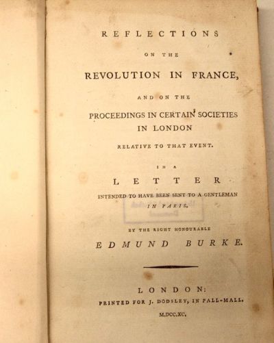 Por qué se estudia a Edmund Burke